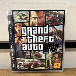 Grand Theft Auto IV: PlayStation 3 PS3 komplett mit Handbuch & Karte - schneller Versand - Bild 1 von 6