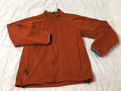 Chaqueta con cremallera naranja quemada mediana para hombre SALOMON Foto 1 de 4