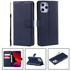 For iPhone 15 14 13 12 11 8 X Max Leather Wallet Flip Protective Cover Case