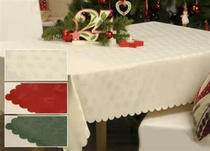 Tischdecke Winterzeit Tischläufer Tischtuch Tafeltuch Mitteldecke Weihnachten  - Bild 1 von 7