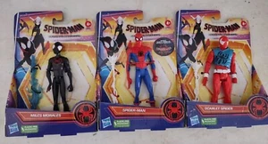 Spider-Man Across the Spider-Verse SPIDER-MAN - SCARLET - MILES 6" 3 Figs New - Picture 1 of 5