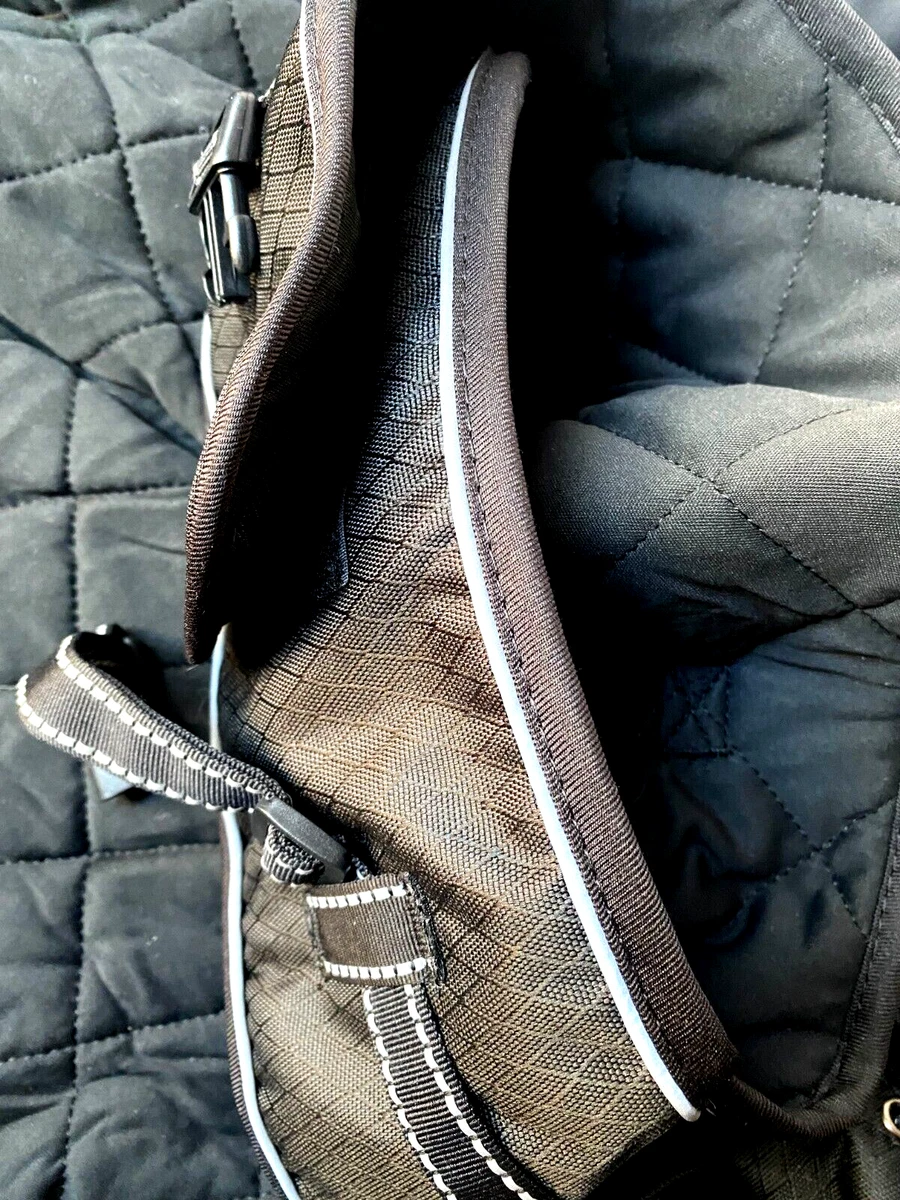 BACK ON TRACK Wintermantel Für Hunde – 46 Cm, Schwarz, Wärmend & Stylisch