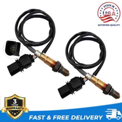 Sensor de oxígeno aguas arriba 2 piezas para BMW 2007-2010 335I X3 X5 3,0 L 2006-2016 Z4 3,0 L Foto 1 de 4