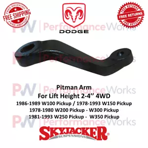 Skyjacker Pitman Arm 2-4" Lift For Dodge W100/ 150/ 200/ 250/300/ 350 Pickup 4WD - Picture 1 of 12