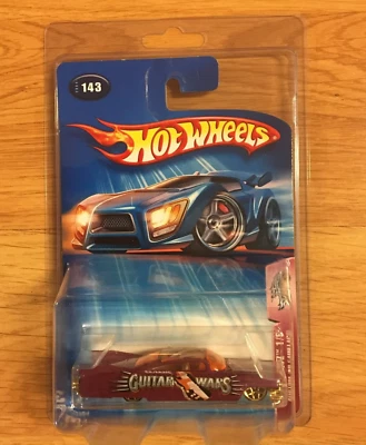 Hot Wheels 2004 1/5 Crank Itz GUITAR WARS Custom '59 Caddillac MOC - Imagem 1 de 4