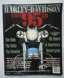 Harley Davidson 95th Special Commemorative Edition Magazine 1998 - Picture 1 of 6