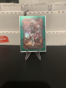 2023 Panini Prizm Draft Picks Trey Palmer Green Prizm Rookie Card #200 Buccaneer