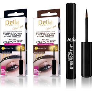 Delia Colour Instant Eyebrow Henna Tint  - Black | Brown