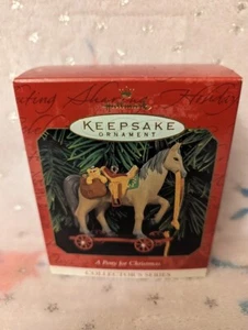Hallmark Keepsake 1999 A Pony for Christmas Christmas Ornament FAST Shipping - Picture 1 of 1