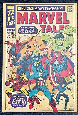 Silver Age Of Marvel Comics By Johnny Dombrowski Marvel Comics Poster • 29.13£