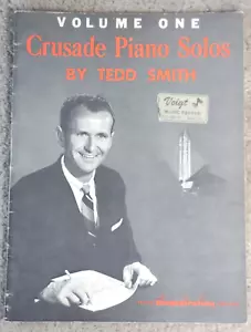 Crusade Piano Solos Vol. 1 by Tedd Smith, Billy Graham (1964) - Picture 1 of 7