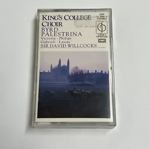 KING'S COLLEGE CHOIR - BYRD / PALESTRINA / SIR DAVID WILLCOCKS - CASSETTE - Picture 1 of 4