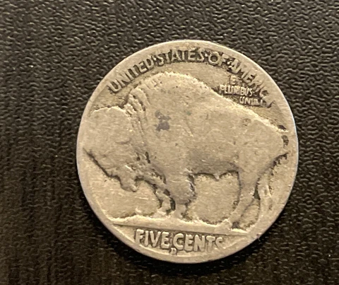 1914 D Key Date Buffalo Nickel Restored Date Coin (A10) Cover