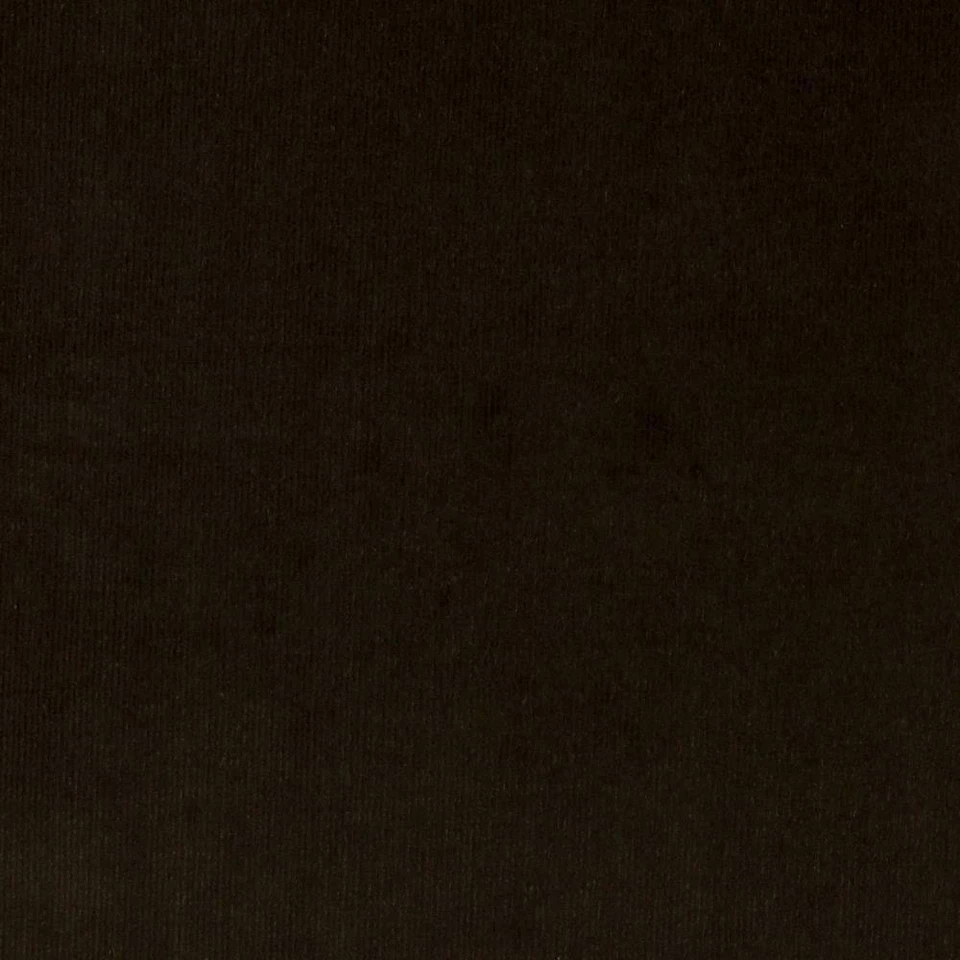 BABY Needle Cord 21 Wale Cotton Velvet Fabric Material DARK BROWN - Image 1 of 1