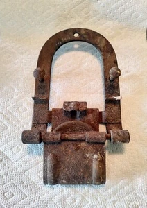 Perchas de herradura para puerta de cobertizo de granero vintage ruedas rústicas de colección individuales - Imagen 1 de 6