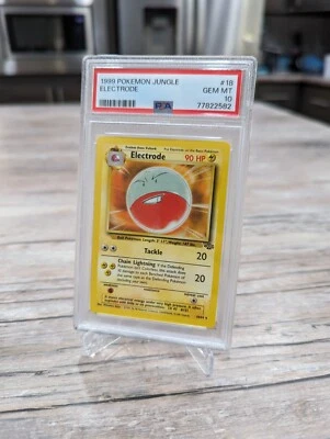 ELECTRODE - 18/64 - Jungle - NON HOLO - Pokemon Card - PSA 10 - Image 1 of 4