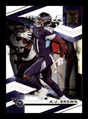 2020 Donruss Elite #41 A.J. Brown Tennessee Titans Football Card - Image 1 of 2