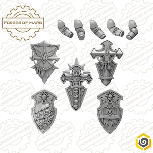 Knights - Void Vampires - Crimson Lords Shields Standard (x5L) - Imagen 1 de 1