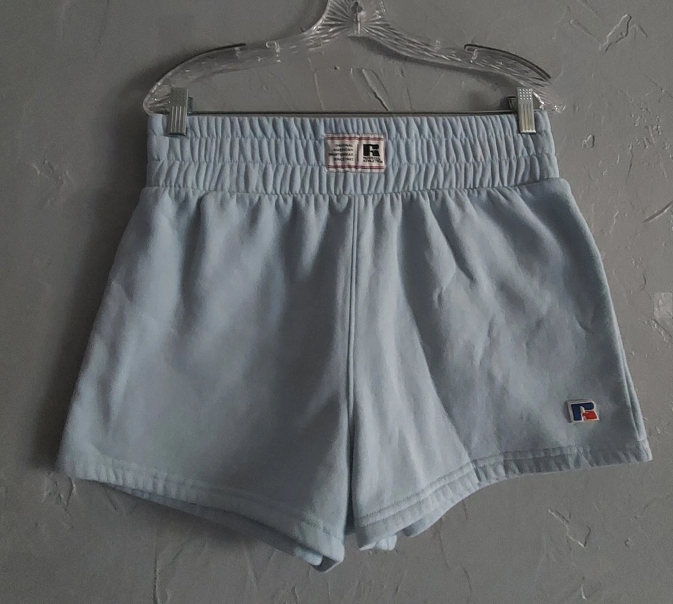 Shorts esportivos femininos Russell Athletic G, vintage, original americano... - Imagem 1 de 4