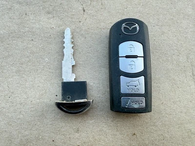 MAZDA CX-9 2016-2019 entrada sin llave mando a distancia llave OEM Foto 1 de 4