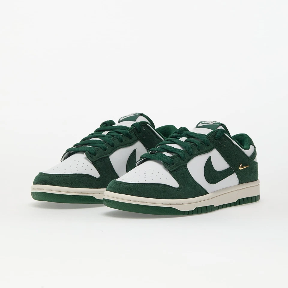 Nike W Dunk Low Gorge Verde Dorado Mini Swoosh IB4417-100 Mujer Zapatos Tenis Foto 1 de 4