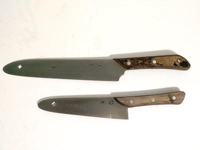 Винтажный Японии сделано MAC шеф-повар нож из нержавеющей стали острый редкая лот из 2 японский - Изображение 1 из 4