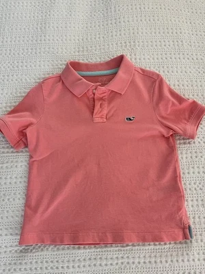 Vineyard Vines Toddler Boys Polo Salmon Pink 2T - Image 1 of 3