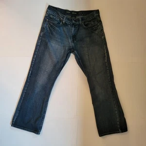 Helix Mens Jeans 34×30 Relaxed Boot Fit With Flap Pockets - Picture 1 of 7