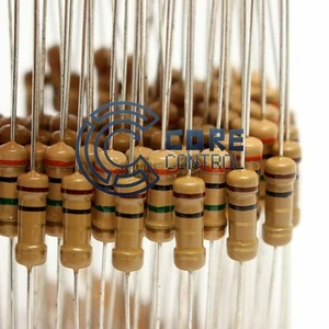 300pcs Assorted Resistors 1/2W 1ohm - 3M ohm Watt Carbon Film Kit Set Pack NEW - Picture 1 of 4