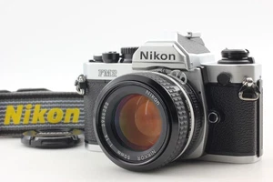  [Near Mint] Nikon New FM2 FM2N Silver SLR Camera Ai 50mm F1.4 Lens from japan - Picture 1 of 14