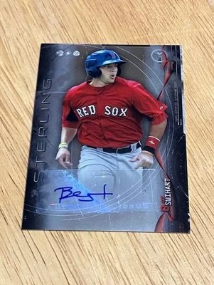 Blake Swihart 2014 automático Bowman Sterling Prospects Red Sox Foto 1 de 2