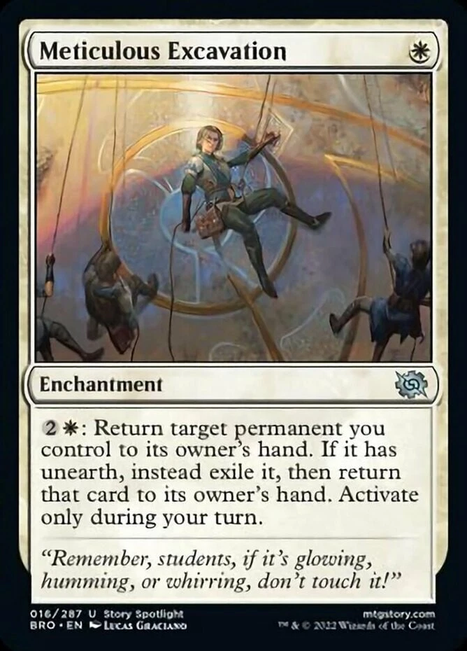 x1 Meticulous Excavation - The Brothers' War - NM - MTG - Image 1 of 1
