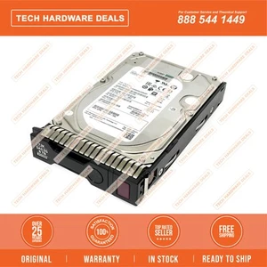 820032-001 HPE 8TB SAS 12G 7.2K LFF SC 512e DS HDD - Afbeelding 1 van 3