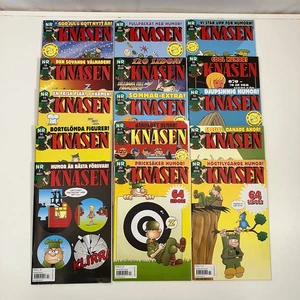 15 Knasen 2019-2021 Comics Beetle Bailey Swedish Staple Bound & TPB Lot Egmont - Picture 1 of 6