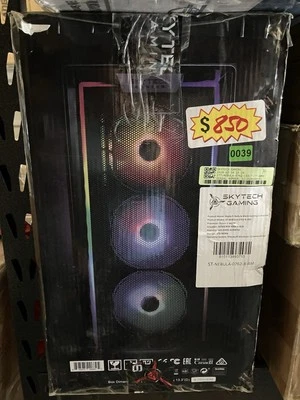 Skytech Nebula Gaming Desktop PC AMD R5 5600x, NVIDIA RTX 4060, 1TB SSD, Win 11 - Image 1 of 4