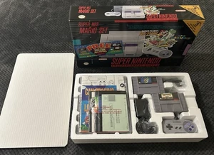 SNES SUPER NINTENDO SUPER MARIO /ALL STARS CONSOLE SET CIB BRAND NEW USUSED RARE - Picture 1 of 14