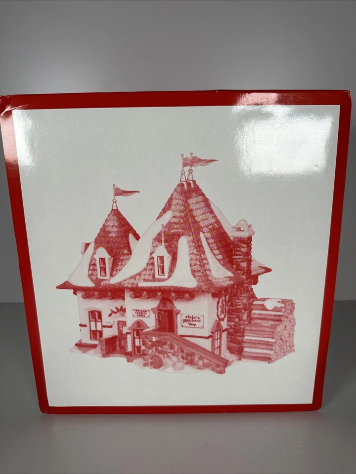 Department 56 North Pole Series Elsie's Gingerbread Lighted Building 56398