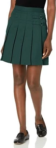 Junior Hunter Green Skort Two Tab Scooter SX9103J French Toast Uniform Size 3-13 - Picture 1 of 2