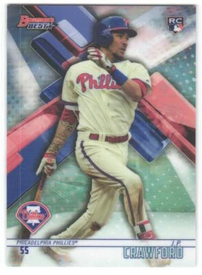 2018 Bowman's Best J.P. Crawford #38 Refractor RC - Image 1 of 2