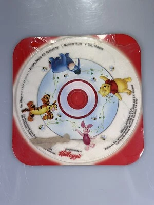 RARE Vintage Winnie The Pooh - Pooh’s Music CD Kellogg's 2002 NEW FACTORY SEALED - Image 1 of 4