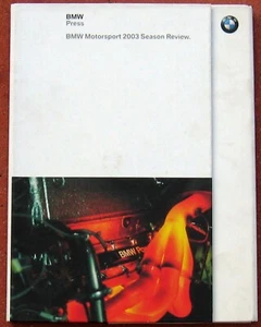 BMW Motorsports 2003 revisión de la temporada carreras de autos - Imagen 1 de 3