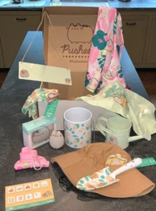NEW Pusheen Spring 2022 Gardening Box (INCOMPLETE) + Other NEW Collectible Items - Picture 1 of 22