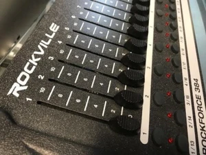 Rockville ROCKFORCE 384  Channel DMX Lighting Light Controller + MIDI - Picture 1 of 4