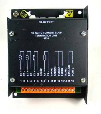 General Electric GEM 80 RS 422 To Current Loop Termination Unit 8924-0000 - Image 1 of 3