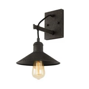 Home Decorators Collection Halstead 10 in. 1-Light Vintage Bronze Wall Sconce - Picture 1 of 3