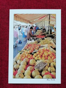 Magnifique carte postale - Alain Baudry - Marché - Neuve - Méditerranée - Imagen 1 de 2