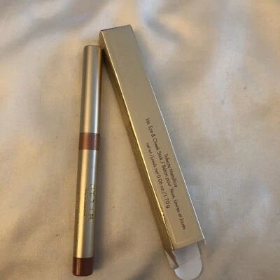 Stila Trifecta Metallica Lip, Eye & Cheek Stick Shade Rose Gold 1.7g NIB - Image 1 of 4