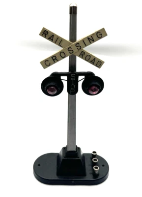 Lionel 154 Post War Automatic Road Crossing Signal Original Box - Image 1 of 4