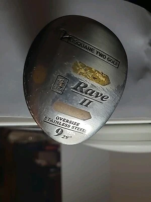 Square Two Rave II Graphite Shaft 9 Wood 41.5 Inch TL 10 Inch Winn+ Grip    - Image 1 of 4