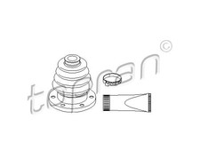 TOPRAN 109305 bellows set, drive shaft